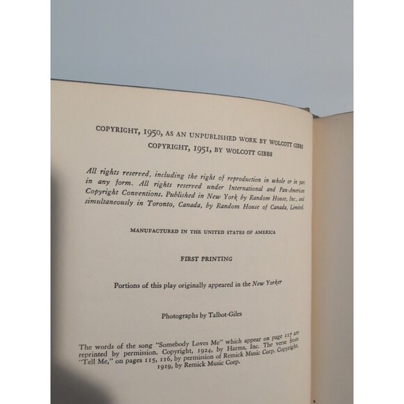 Wolcott Gibbs - Season in the Sun (1951) - 1st Ed HC DJ - Estate of Jerry Wald - Picture 12 of 16